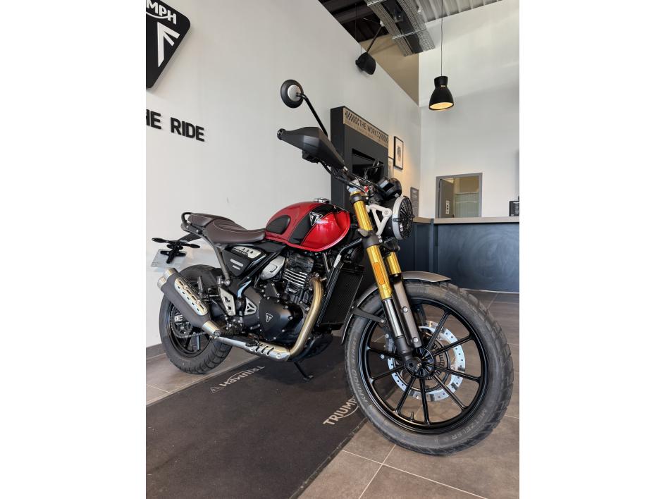 TRIUMPH Scrambler 400 X POUR 114€/MOIS CHEZ TRIUMPH AGEN 